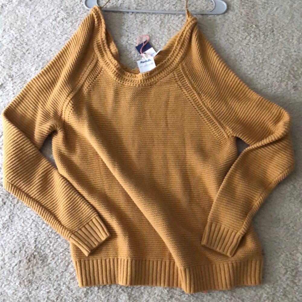 Mustard sweater